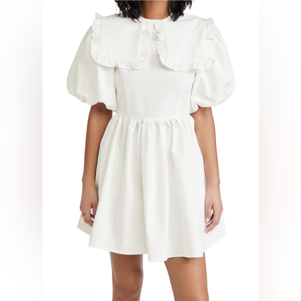 Sister Jane White Peter Pan Collar Dress